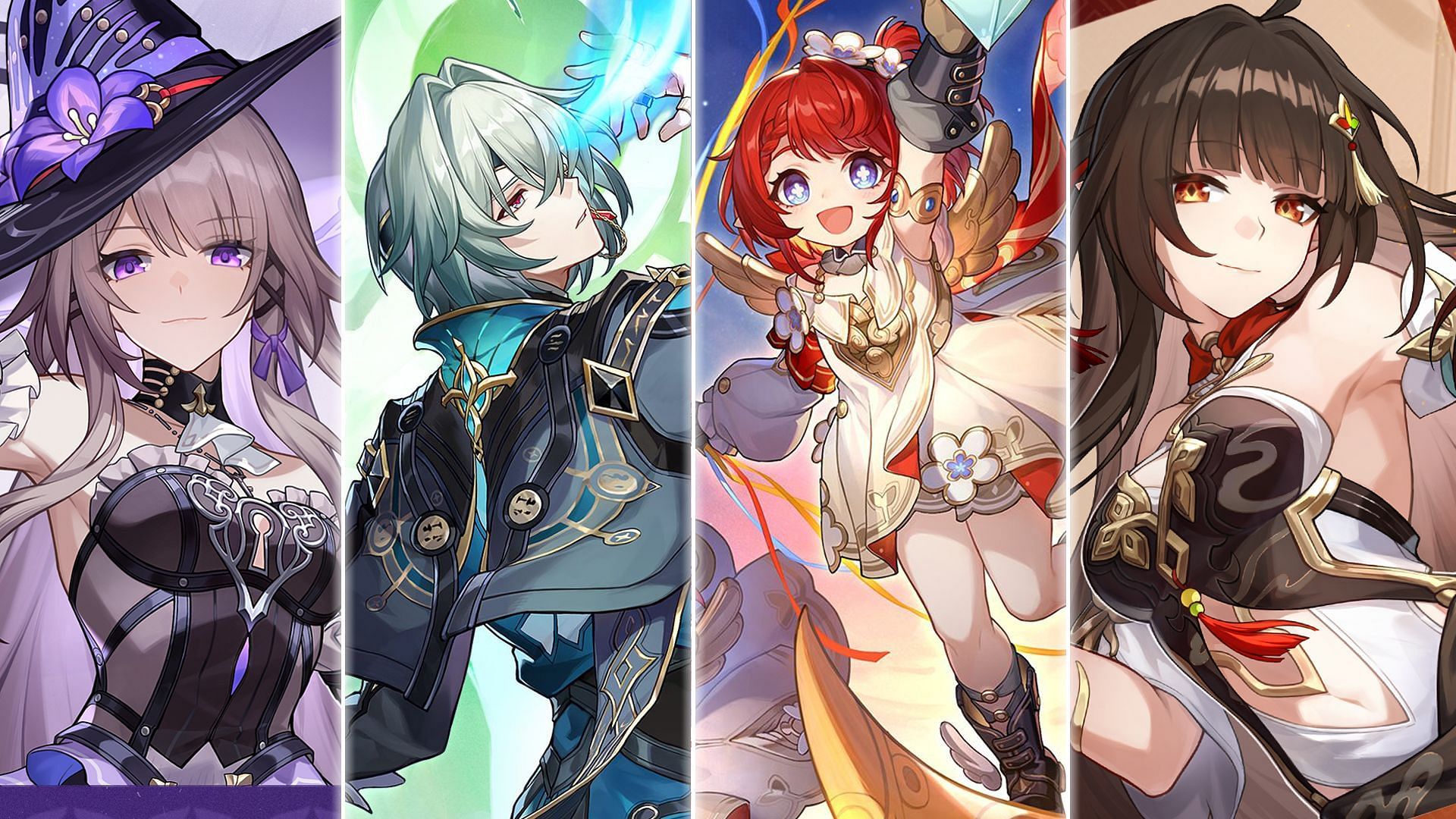 The Herta, Anaxa, Tribbie, Lingsha (Image via HoYoverse)